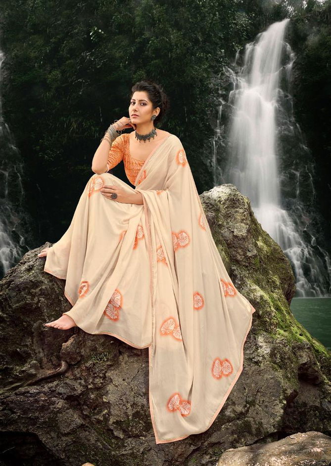 Kashvi Prisha Printed Silk Fancy Casual Wear Designer Saree Collection